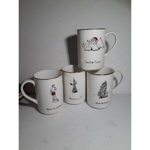 Merry Masterpieces 1999 Christmas cups
